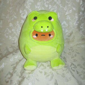 Smoko Tayto Potato Croc Crocodile mochi plush Large size 11”